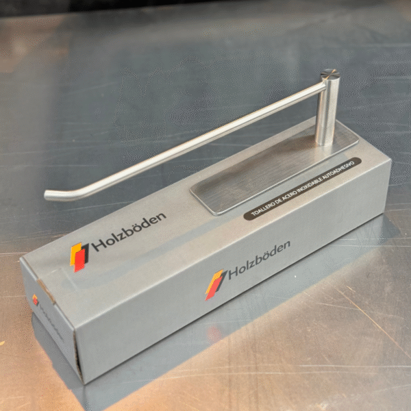 Porta Toalla de Mano de Acero inoxidable Autoadhesivo - Imagen 2