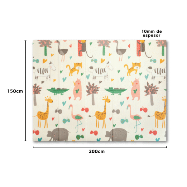 Playmat Alfombra de Juego antigolpes 2mts - Imagen 2