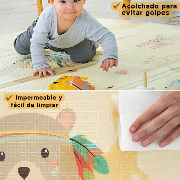 Playmat Alfombra de Juego antigolpes 1,80mts - Imagen 5