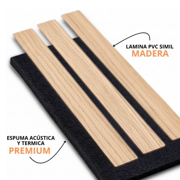 Wall Panel Autoadhesivo Simil Madera Roble - Imagen 5