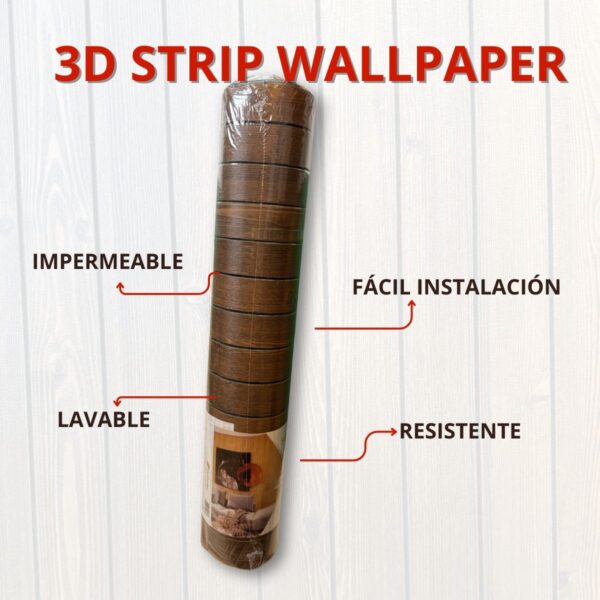 Wall Panel Autoadhesivo Simil Madera Roble - Imagen 4