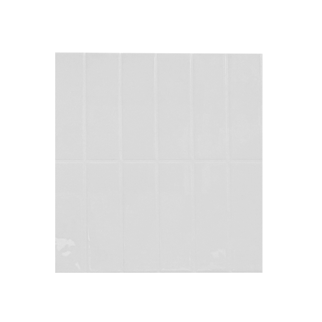 Wall Sticker 3D Subway Blanco 30x30 - Imagen 5