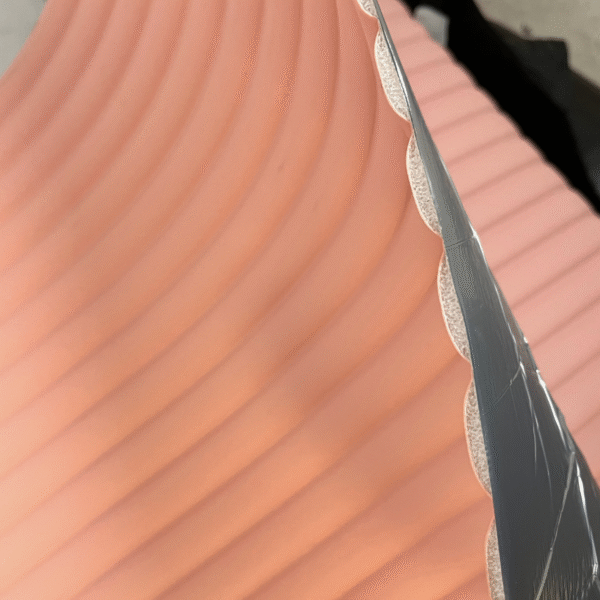 Wall Panel Autoadhesivo Simil Cuero Rosa - Imagen 5