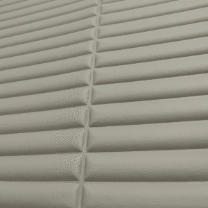 Wall Panel Autoadhesivo Simil Cuero Gris