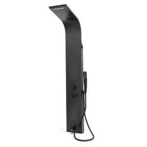 Columna de Ducha Escocesa 5 Modalidades, Color Negro