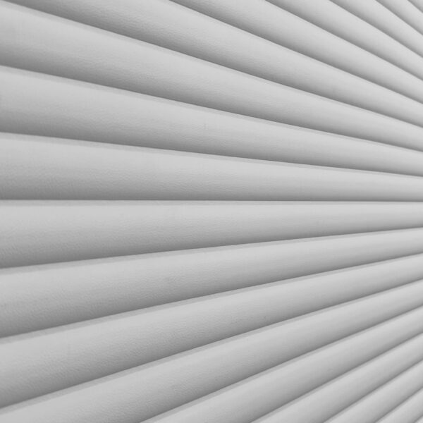 Wall Panel Autoadhesivo Simil Cuero Blanco