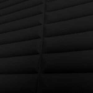 Wall Panel Autoadhesivo Simil Cuero Negro