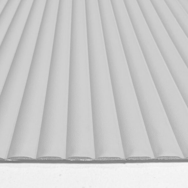 Wall Panel Autoadhesivo Simil Cuero Blanco - Imagen 6