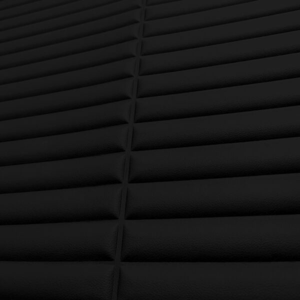 Wall Panel Autoadhesivo Simil Cuero Negro - Imagen 3