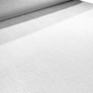 WallPaper Autoadhesivo Simil Tela Blanco