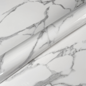 Rollo Vinilo Autoadhesivo Statuario 1,20mts x 3mts