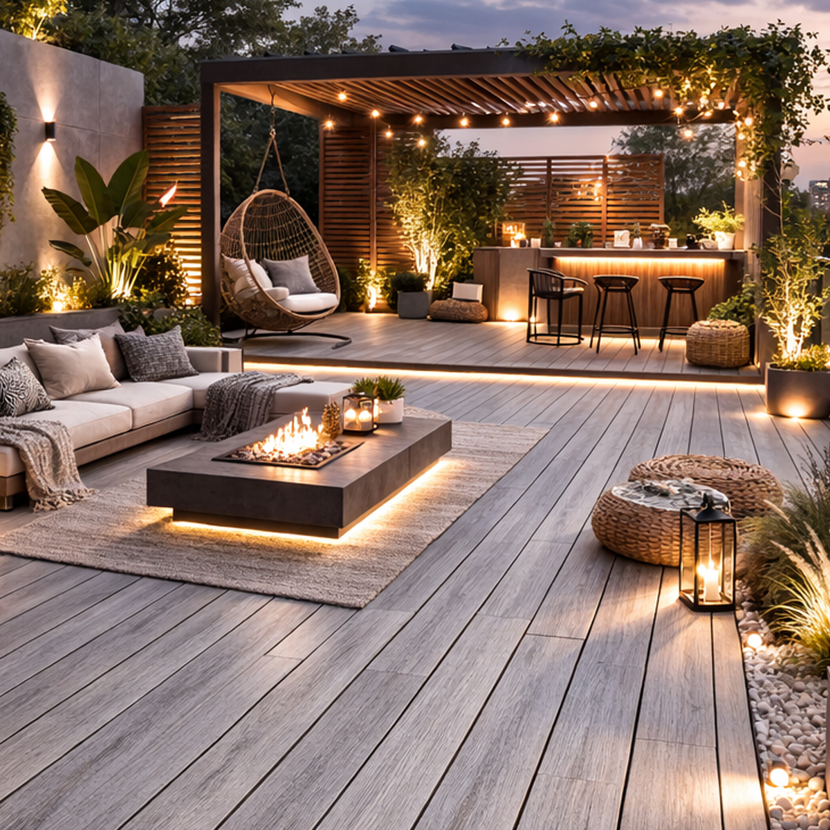 Deck WPC Gris - Imagen 5