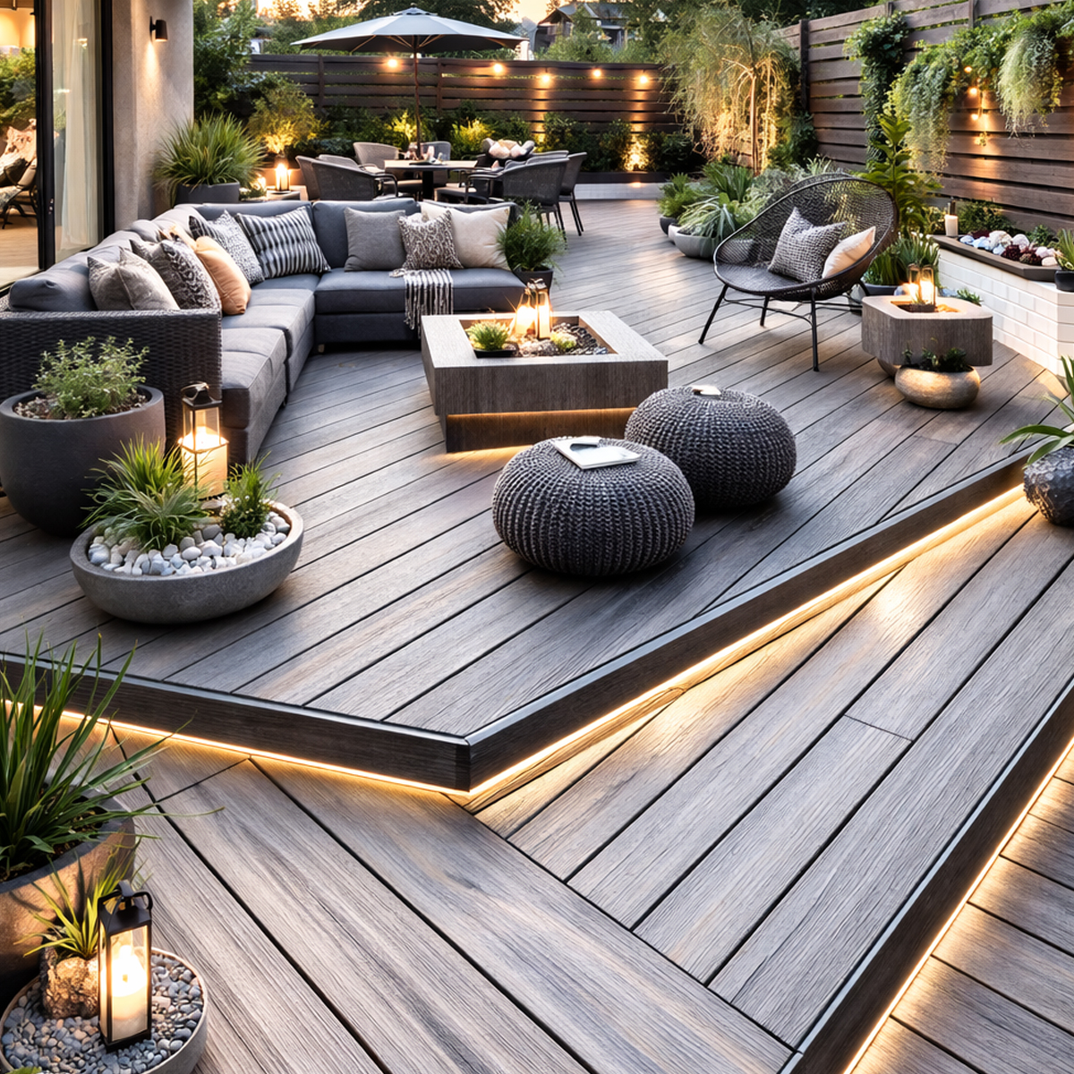 Deck WPC Gris - Imagen 6