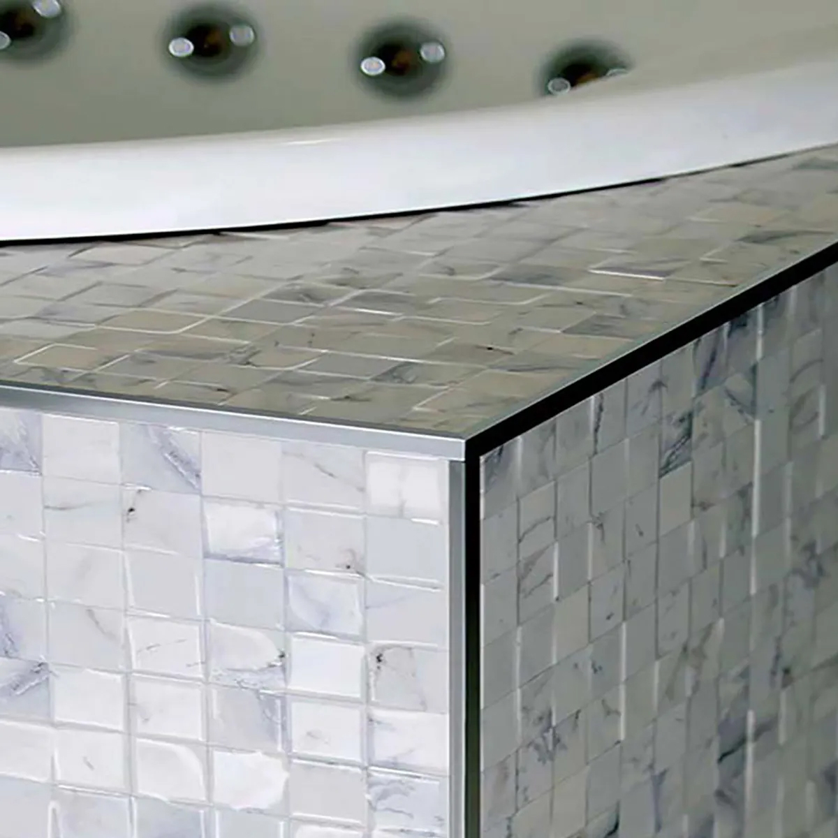 Terminación Cromo Mate Placa de PVC - Imagen 3