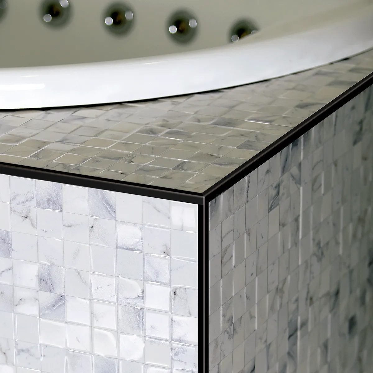 Terminación Aluminio Negro Placa de PVC - Imagen 3